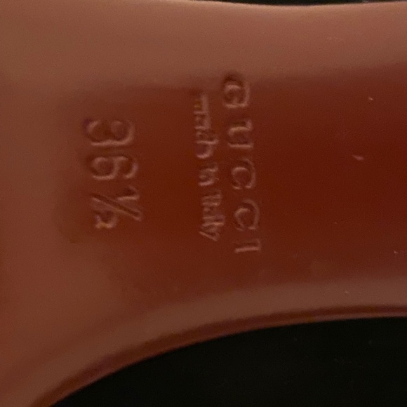 Authentic GUCCI Black Tassel Booties Boots 36.5 - Picture 10 of 10